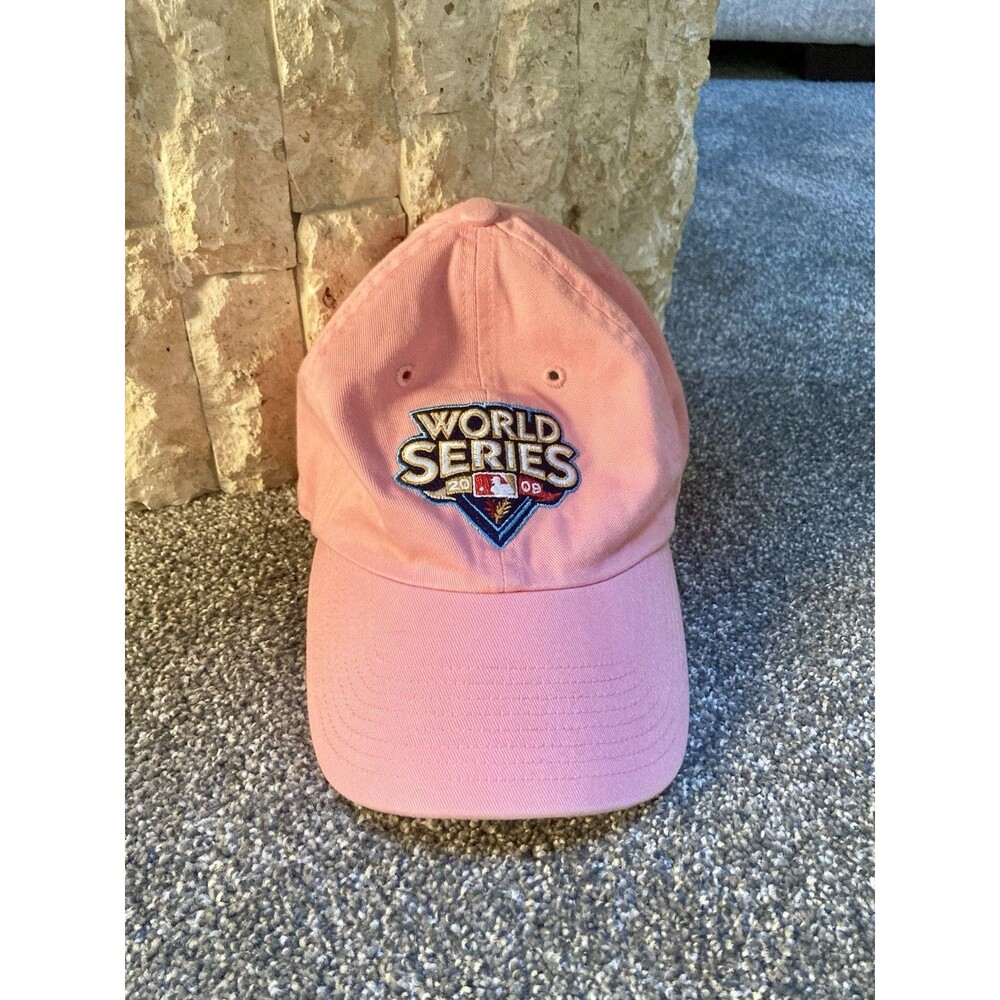 World Series 2009 Twins Enterprise Genuine Brand Womens Pink baseball cap hat